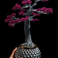 درختچه ی بنسای سبک ژاپنی