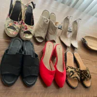 تعدادی کفش مجلسی وسندل سایز۳۷و۳۶