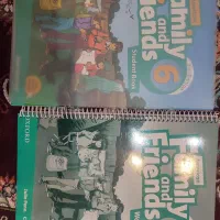 کتاب زبان انگلیسی6 Family and friend با کتاب کار