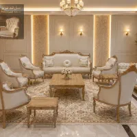 مبل کلاسیک لاکچری /* منبت کاری شده /*پارچه درجه یک