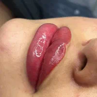 میکروبلیدینگ ابرو. شیدینگ لب . خط چشم