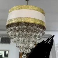 لوستر ۸شاخه وآباژور
