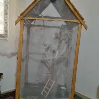 قفس پرنده چوبی