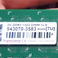 رم ۲گیگ ddr3|قطعات و لوازم جانبی رایانه|رامیان, |دیوار