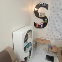 کتابخانه و شلف جفت با هم