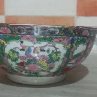 قوری وکاسه چینی قدیمی و عتیقه