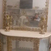 ایینه بوفه تمامم برنز ۱۱۰