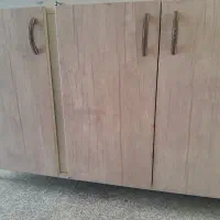 کابینت فلزی زیر ظرفشویی همراه با سینک