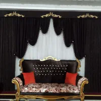 پرده صخره ای زیبا در حد نو