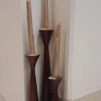شمعدان،جاشمعی چوبی قدیمی