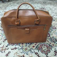 کیف اداری نو ، دست دوز،  چرم طبیعی
