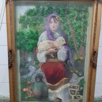 تابلو سه بعدی. دو عدد