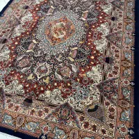 قالی دستبافت 12 متری بافت کاشمر