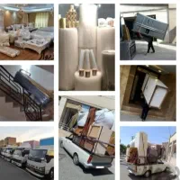 باربری وانت بارنیسان بارتلفنی بسته‌بندی کارگرخالی