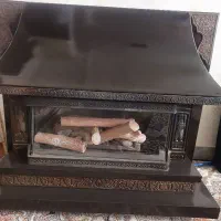 بخاری شومینه دو مشعله