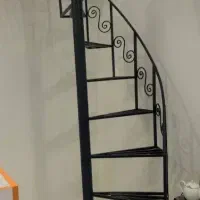 پله گرد پیچ صاف معمولی پیش ساخته نامیرا اصفهان