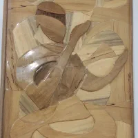تابلو تمام چوب53× 68