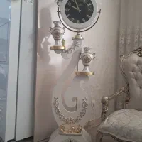 ساعت ایستاده طرح گل