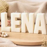 استند اسم شمع سنگ مصنویی