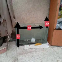 آکواریوم بزرگ و محکم شیشه 10میل