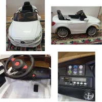 ماشین بنز سفید سالم