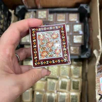 جعبه انگشتری خاتم کاری