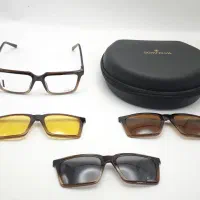عینک سه کاوره طبی افتابی قشم