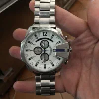 ساعت مچی دیزل اصلی نقره ای ۳ موتوره اصل