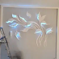 گچبری مدرن حرفه‌ای