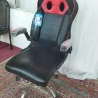 صندلی چرخ دار نرم و راحت جک دار سالم