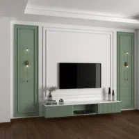 قاببندی دیوار،قاب بندی تی وی،ترمو گچبری پیشساخته