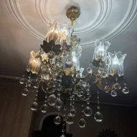 لوستر ۵ شاخه برنز