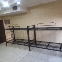 تخت فلزی کف توری دو‌طبقه