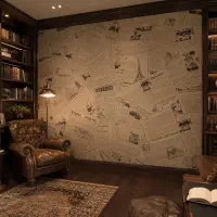 کاغذدیواری قابل شستشو