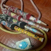 قلیان حاج اغلی شلنگ حاج اغلی  سری اوستخونی