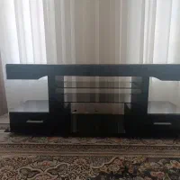 زیرتلویزیون شیشه ای