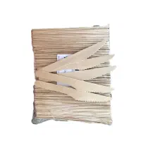 کارد،چنگال،قاشق ،هم زن چوبی،نی کاغذی