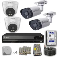 پک کامل دوربین مداربسته برایتون