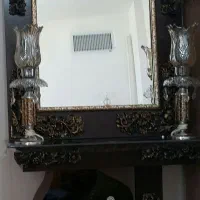 آینه شمعدان درحد نو