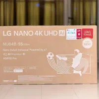 تلویزیون 55اینچ الجی سال ساخت 2026نانوسل 4k