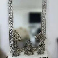 آینه شمعدان ساعت برنجی