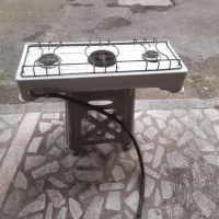 گاز ۳ شعله|اجاق گاز و لوازم برقی پخت‌وپز|رشت, چله خانه|دیوار