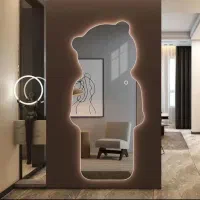 آینه قدی/آینه دفرمه/آینه روشویی