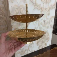 کاسه دوطبقه برنز هندی