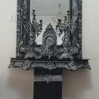 آینه شمعدان درحد نو