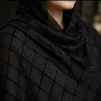 شال حریر شیشه ای