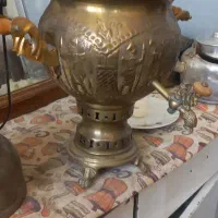 چراغ توری و سماور ذغالی