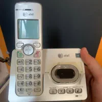 تلفن بیسیم خارجی اصل منو فارسی نداره