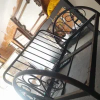 تخت نیمکت فلزی مناسب باغ