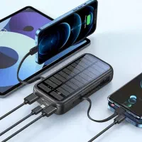 پاوربانک خورشیدی ، شارژ حتی بدون برق